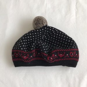 Janie and Jack Girls Knit Beret